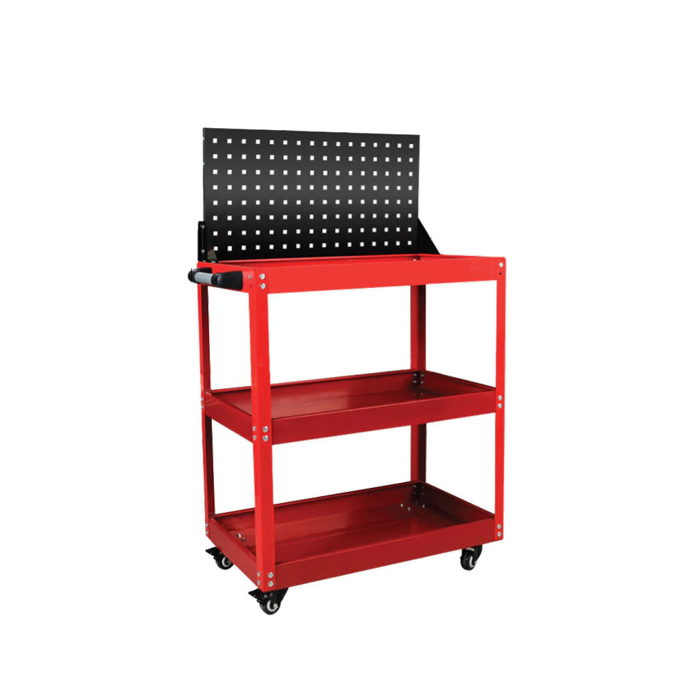 Cart Trolley With Tool Rack Storage Panel - Image 5