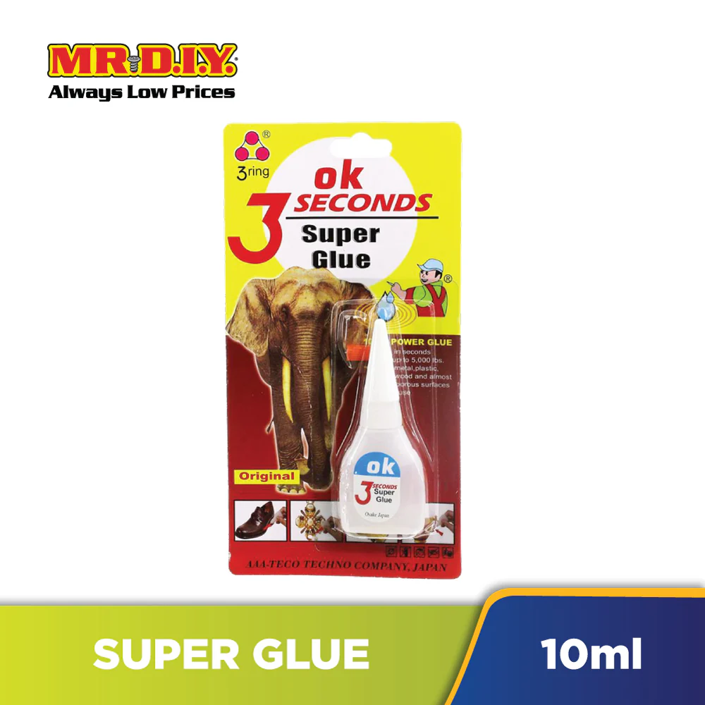 3RING OK 3 Seconds Original Super Glue - Image 5