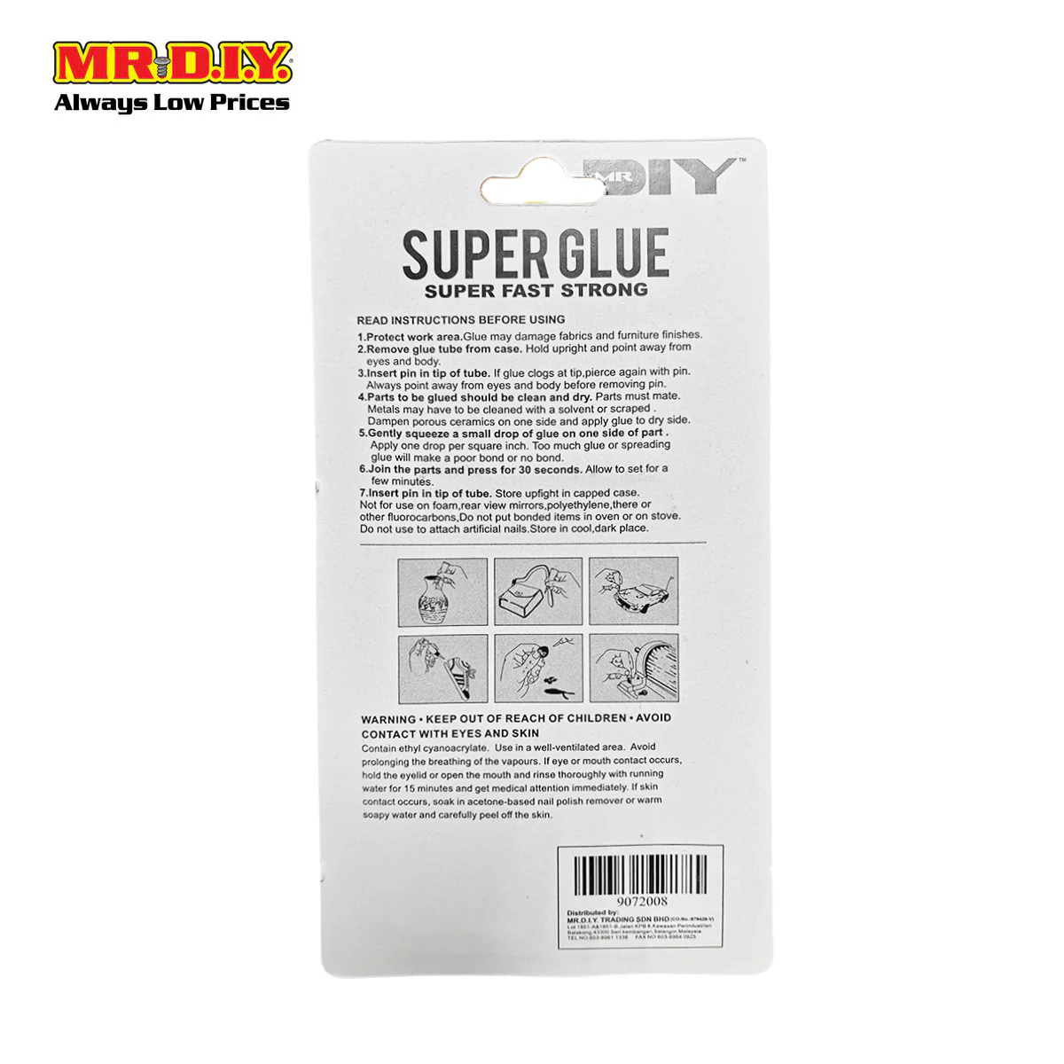 MR.DIY Super Glue (3pcs) - Image 3