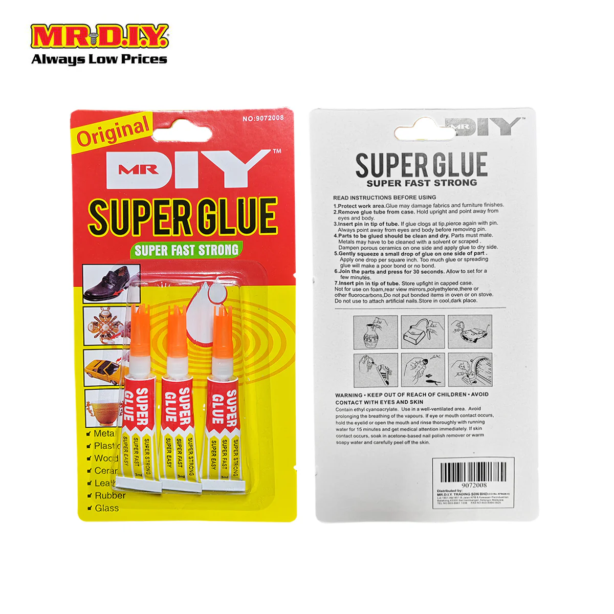 MR.DIY Super Glue (3pcs) - Image 4