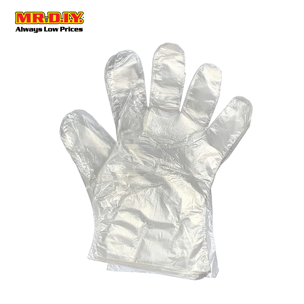 9S Disposable Plastic Gloves (100pcs) - Image 3
