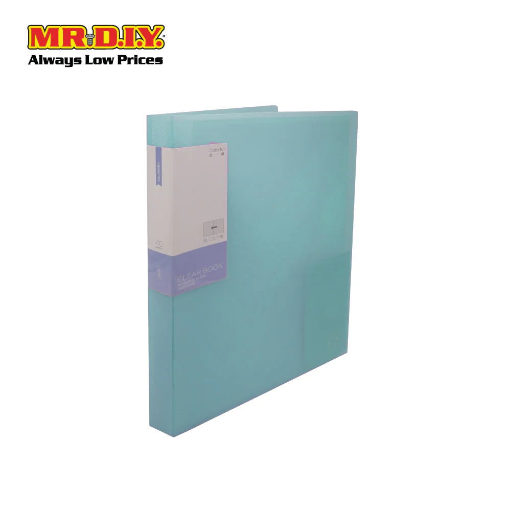 (MR.DIY) Portable Plastic A4 Book Document File Folder Organizer Transparent (31 x 23cm) (20 Sheets) - Image 10