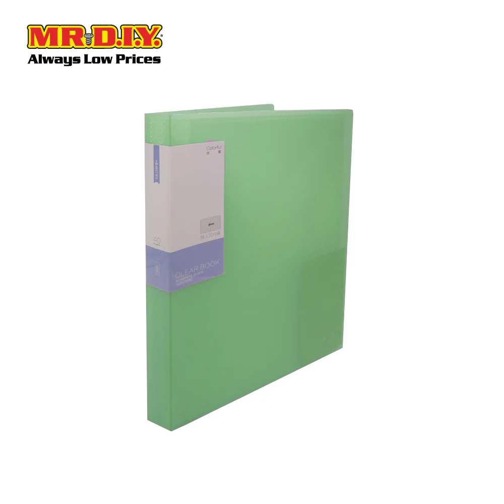 (MR.DIY) Portable Plastic A4 Book Document File Folder Organizer Transparent (31 x 23cm) (20 Sheets) - Image 9