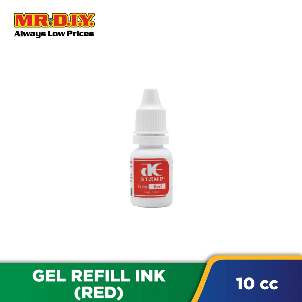 (MR.DIY) AE Gel Refill Ink (Red) - Image 4