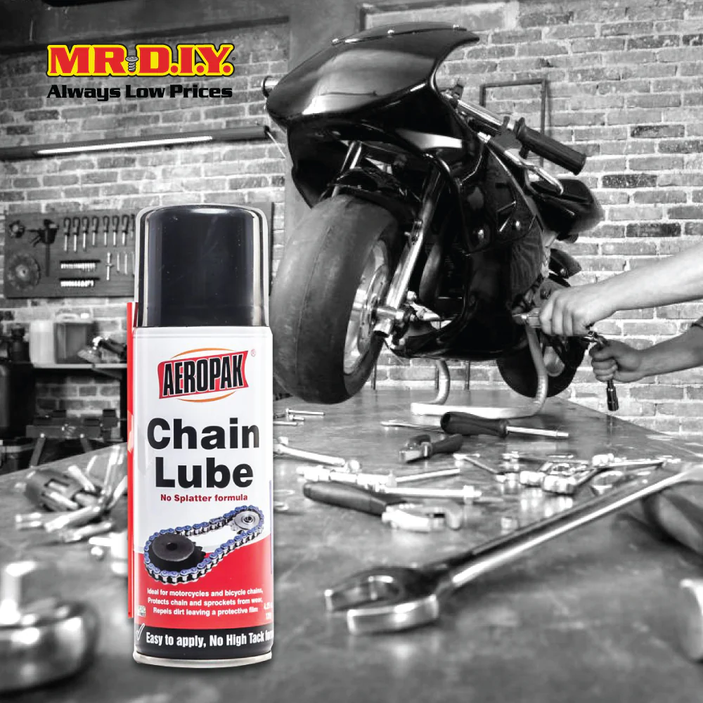 AEROPAK Motorcycle Chain Lube (200ml) - Image 4