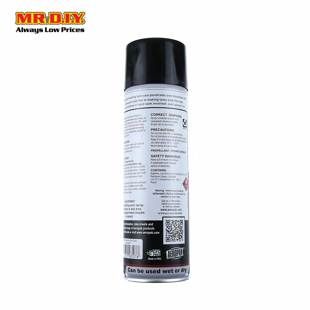 AEROPAK Foaming Tyre Care - Image 2
