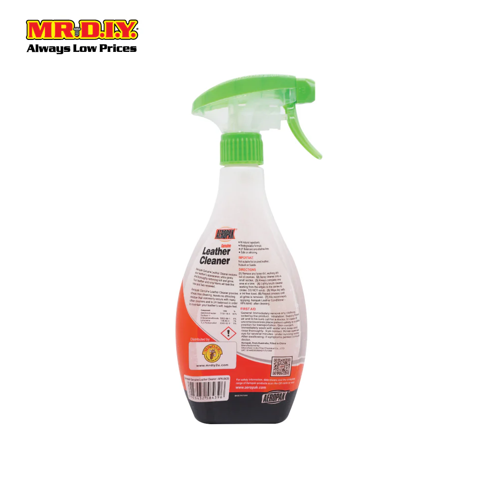 AEROPAK Genuine Leather Cleaner APK-8439 - Image 3
