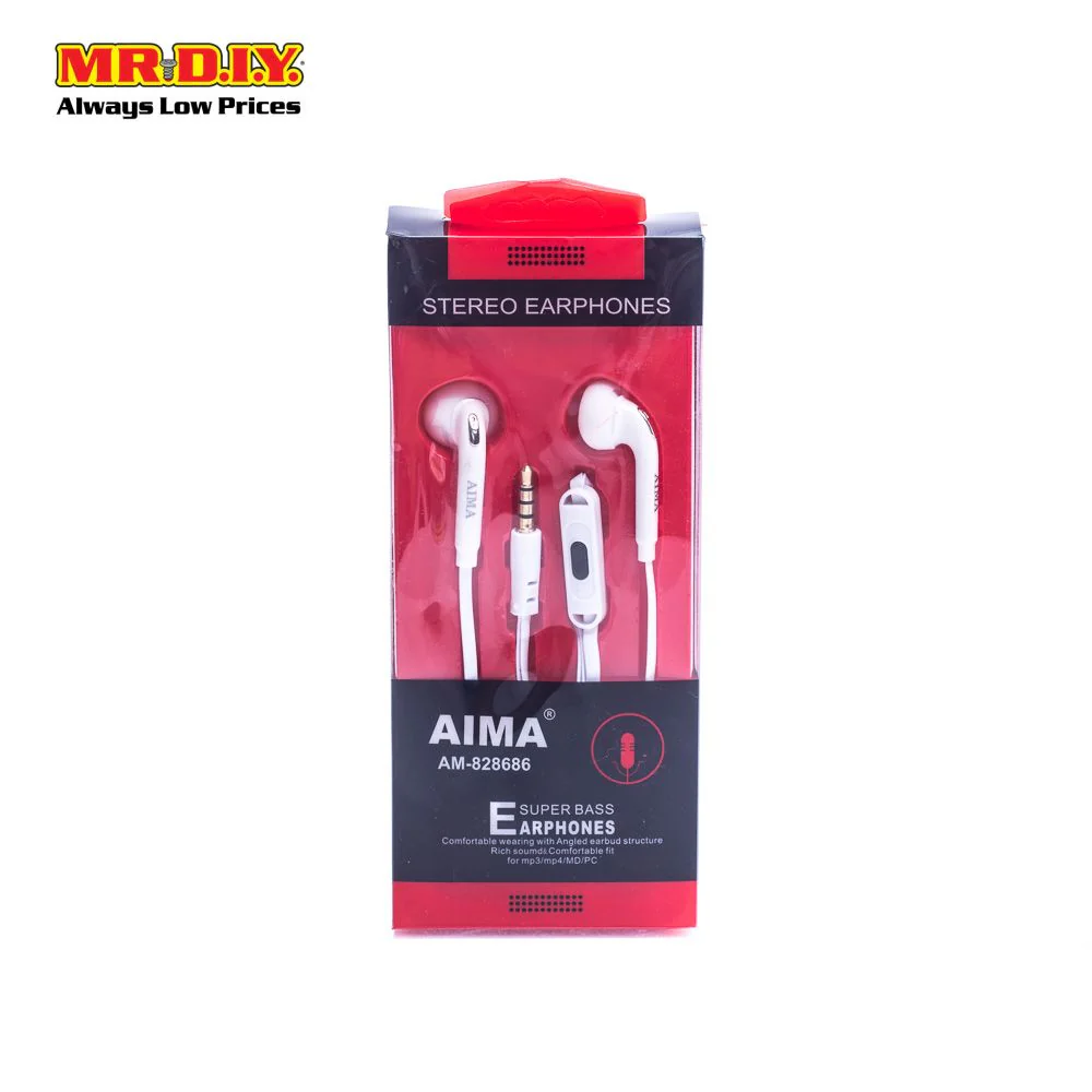 AIMA AM-8228686 Super Bass Earphones - Image 2