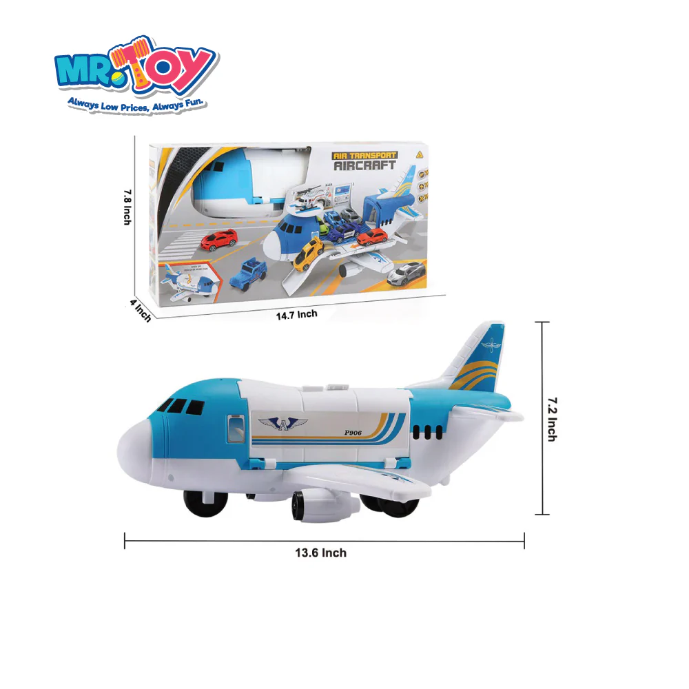 (MR TOY) Air Transport Aircraft Model Play set - Image 4