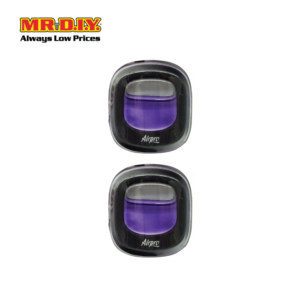 AIRPRO Air Freshener Clip Violet Blast 2pcs (2.5ml) - Image 3