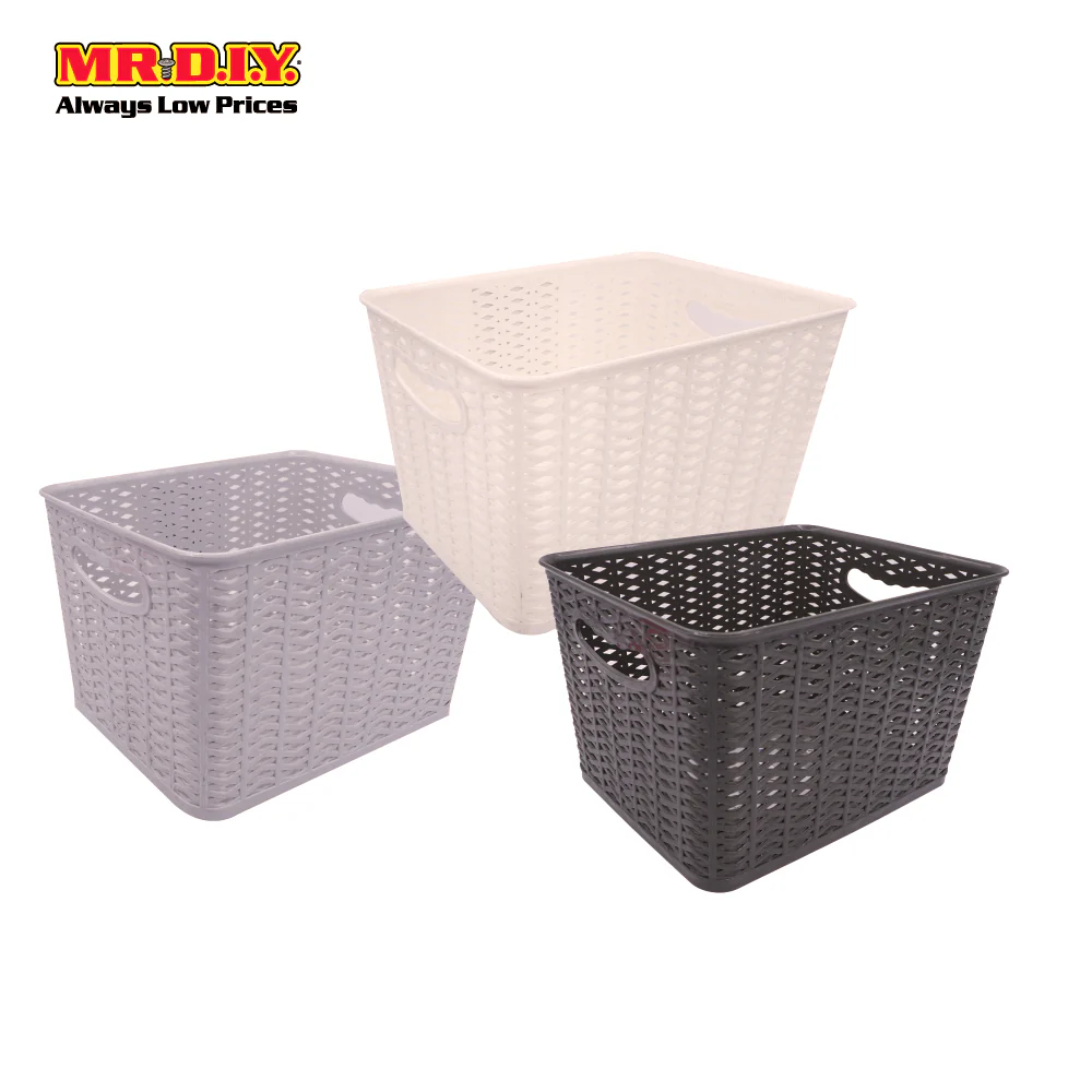 (MR.DIY) Multi-Purpose Plastic Storage Basket Organizer - Image 3