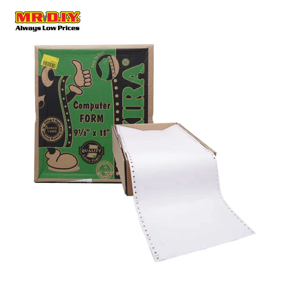 AKIRA 2 Ply NCR Computer Form 9.5 x 11 Inch (400 Sheets) - Image 4