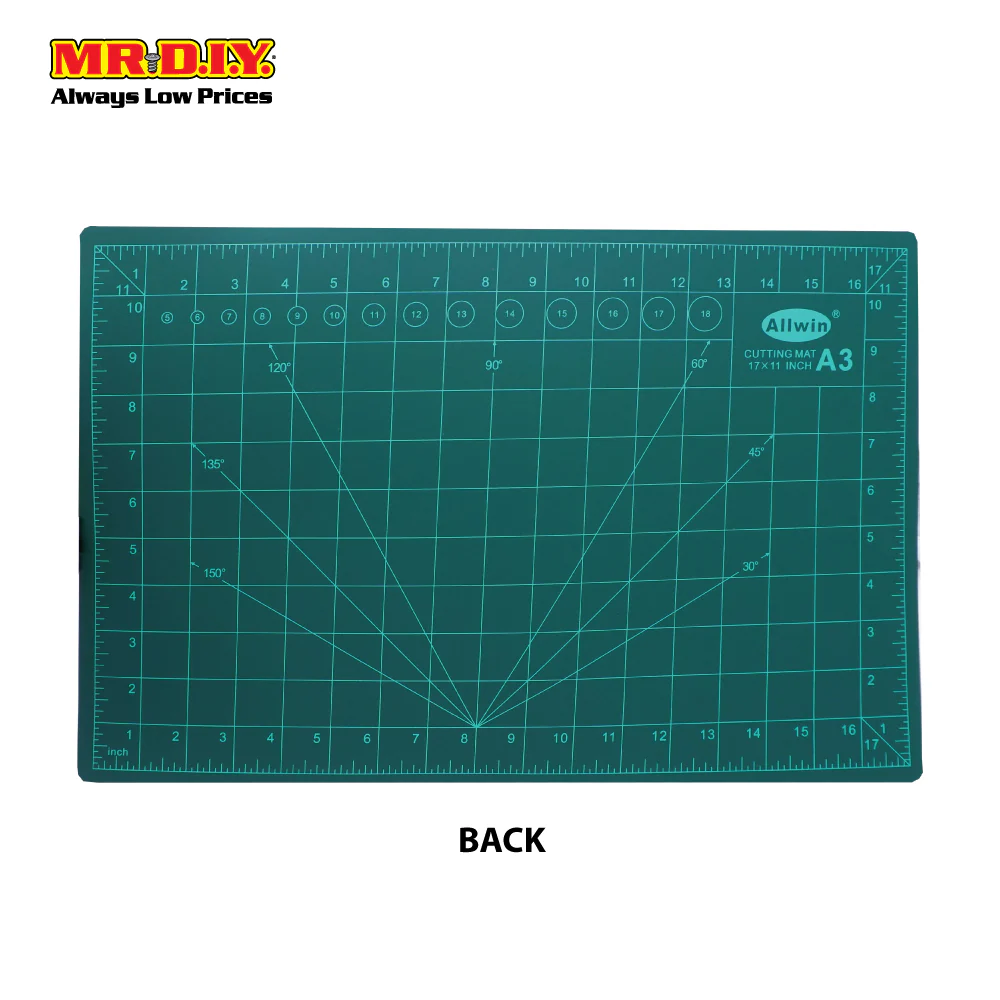 (MR.DIY) ALLWIN PVC A3 Art Craft Cutting Mat (45cm X 30cm) - Image 3
