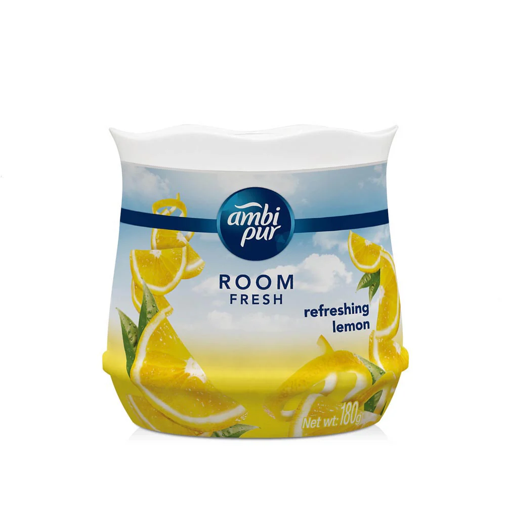 AMBI PUR Room Fresh Air Refreshing Lemon Gel (180g) - Image 3