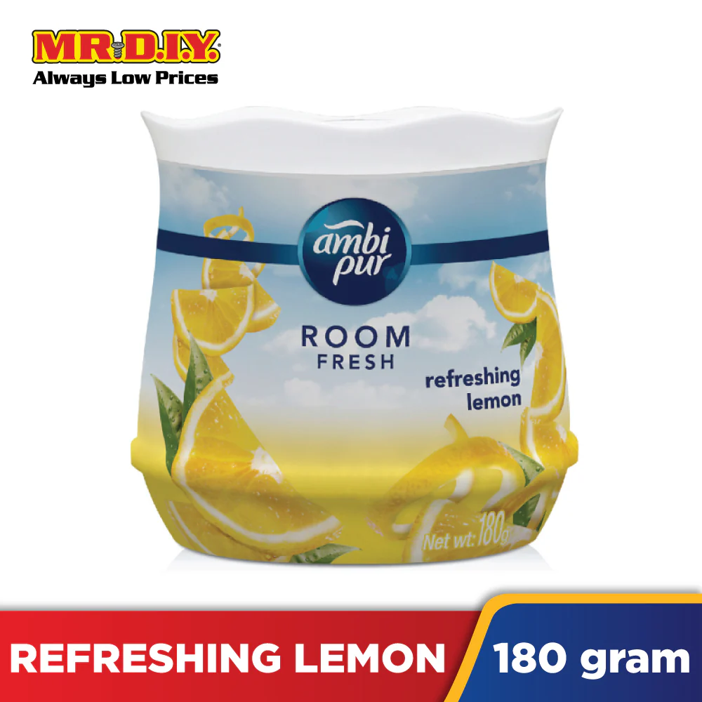 AMBI PUR Room Fresh Air Refreshing Lemon Gel (180g) - Image 4