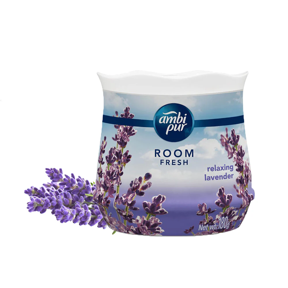 AMBI PUR Room Fresh Air Refreshing  Relaxing Lavender Gel (180g) - Image 3