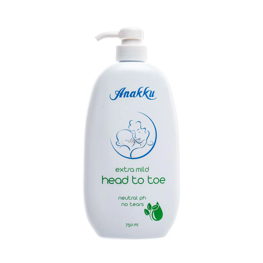 ANAKKU Head To Toe Extra Mild Shampoo (750ml) - Image 4