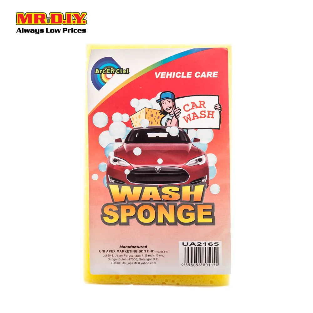 ARC EN CIEL Car Care Wash Sponge (16cm x 10cm) - Image 2