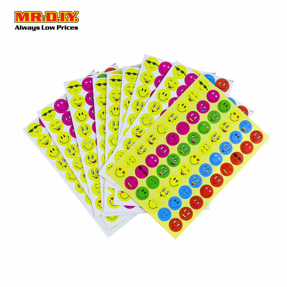 ARTINI Self-Adhesive Labels-Smile (10 pcs) - Image 2