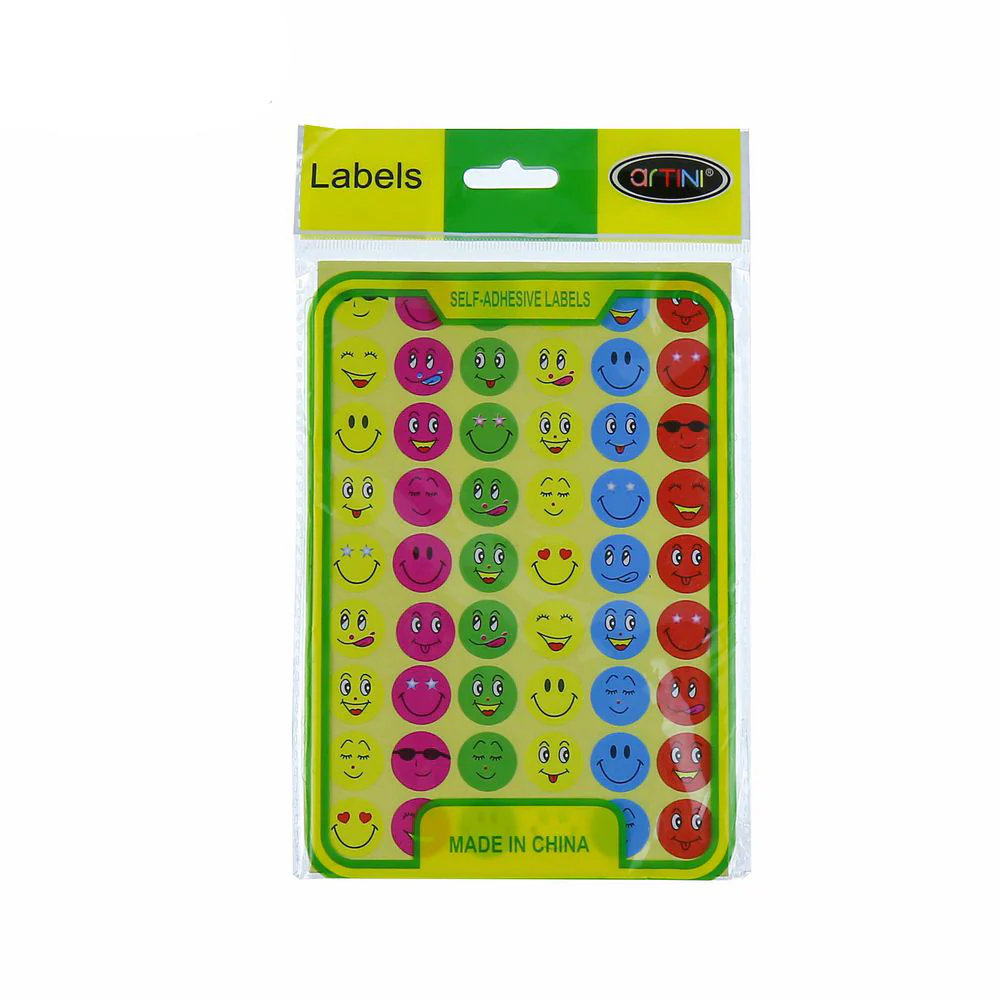 ARTINI Self-Adhesive Labels-Smile (10 pcs) - Image 4