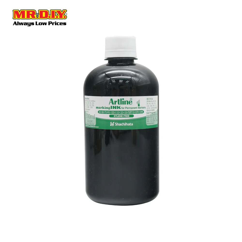 (MR.DIY) Artline Permanent Marker Refill (500ml) - Image 3