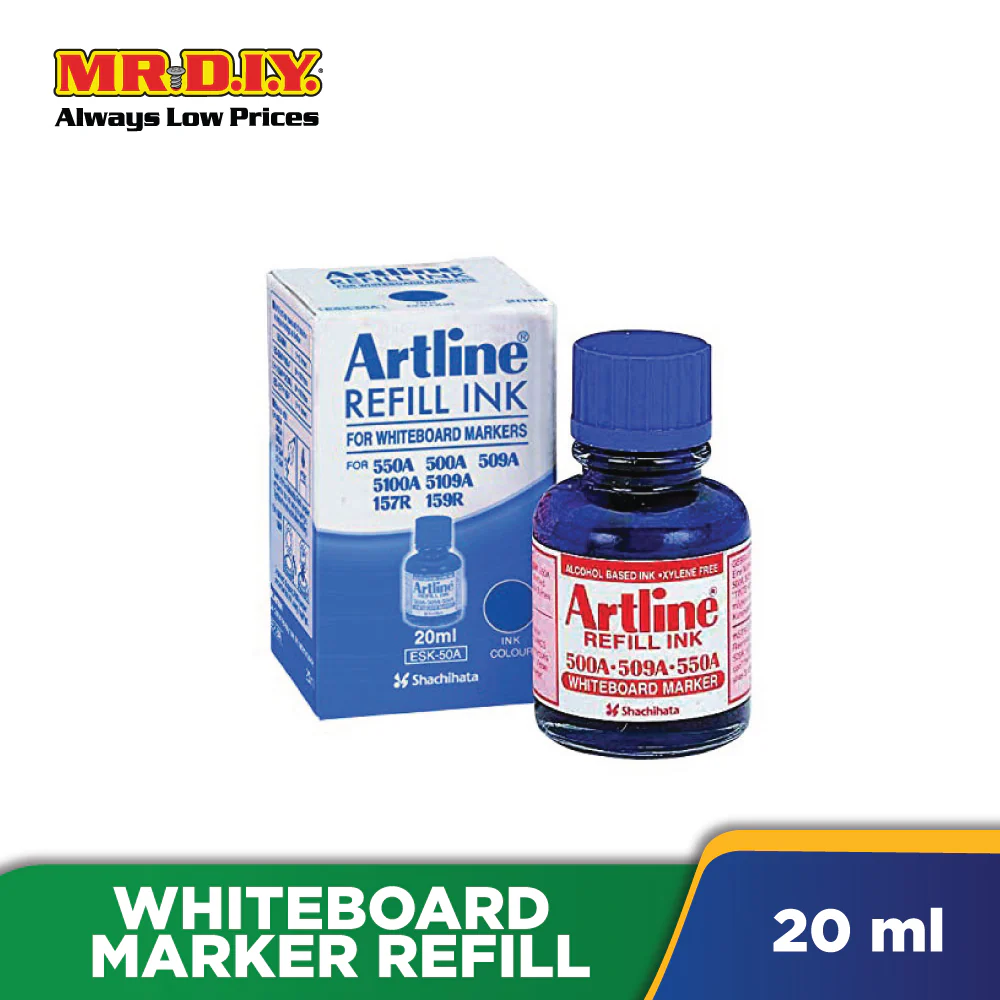 ARTLINE WHITEBOARD MARKER 20ML BLUE - Image 4