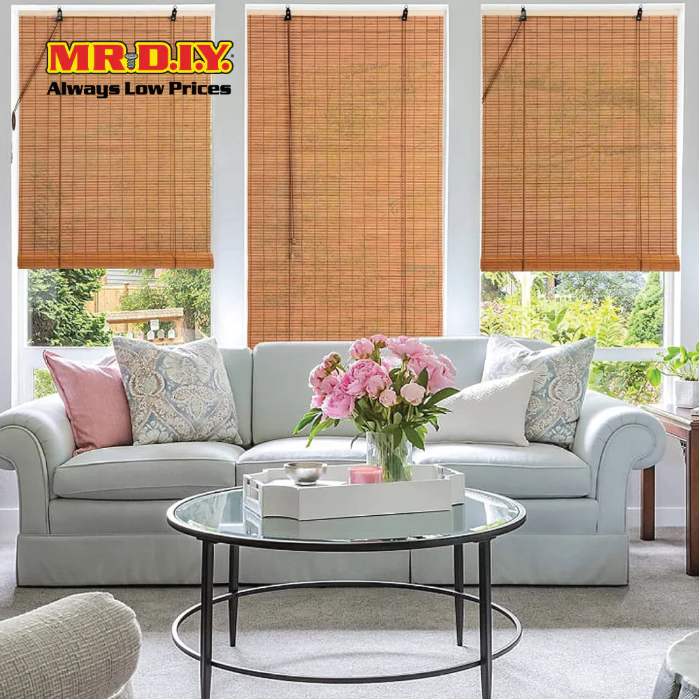 (MR.DIY) Bamboo Outdoor Curtain Blinds (150 X 175cm) - Image 4