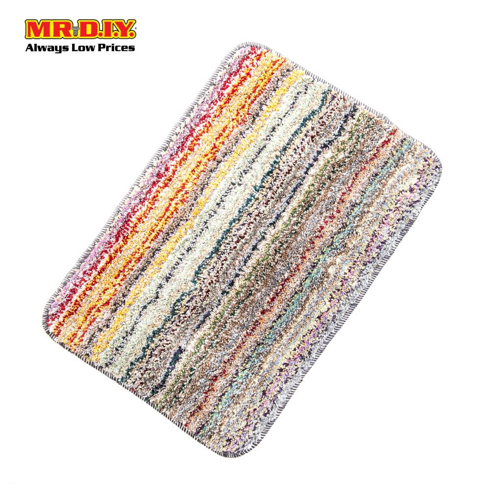 (MR.DIY) Bath Mat Stripe (39cm x 59cm) - Image 2