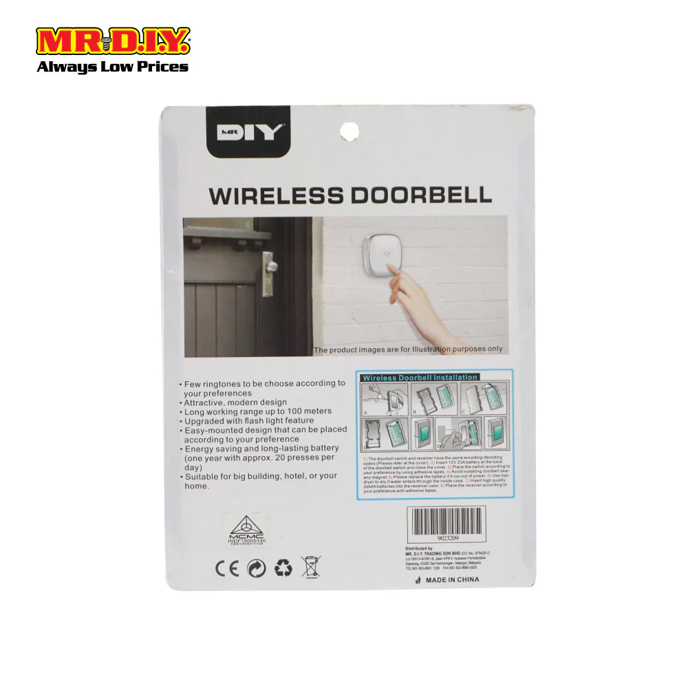 Battery Wireless Doorbell - Image 3