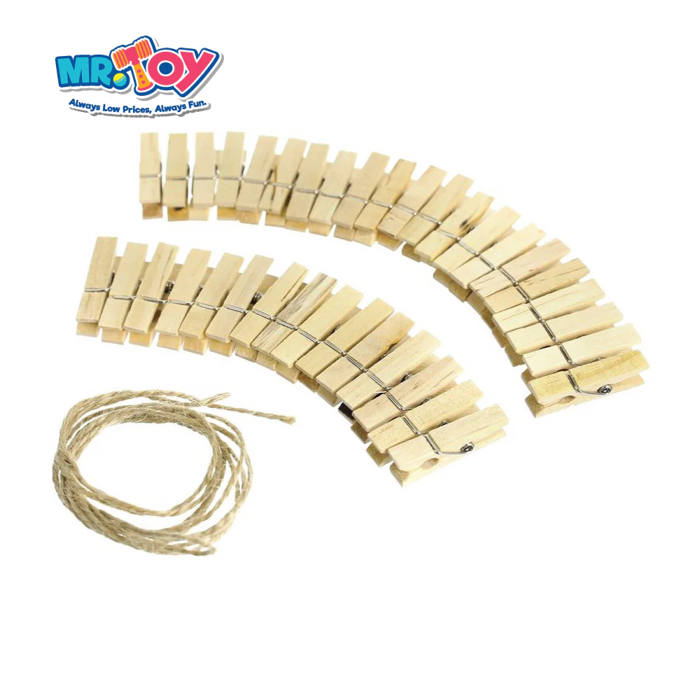 BEAR Multi-Purpose Wooden Clip Set - Image 2