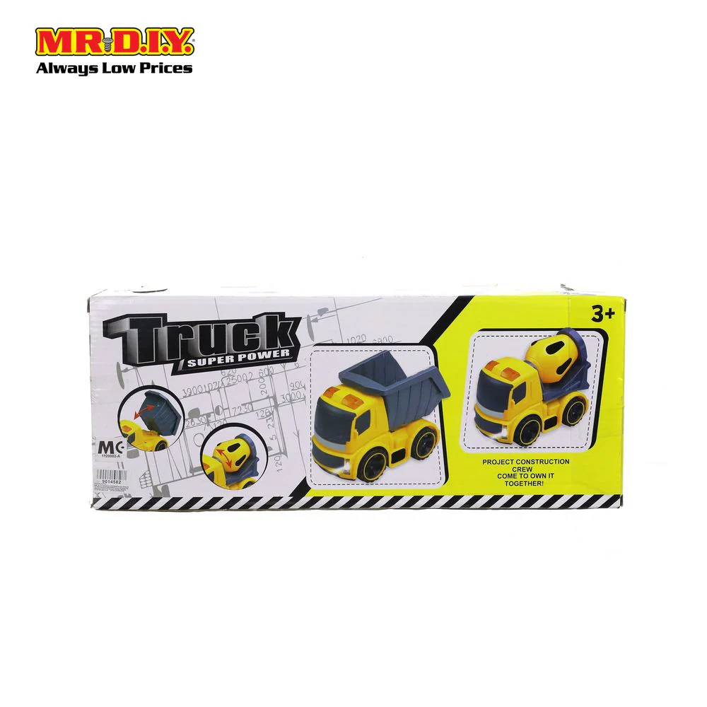 (MR. DIY) BEIYUJIA Toy Truck (2pcs) - Image 2