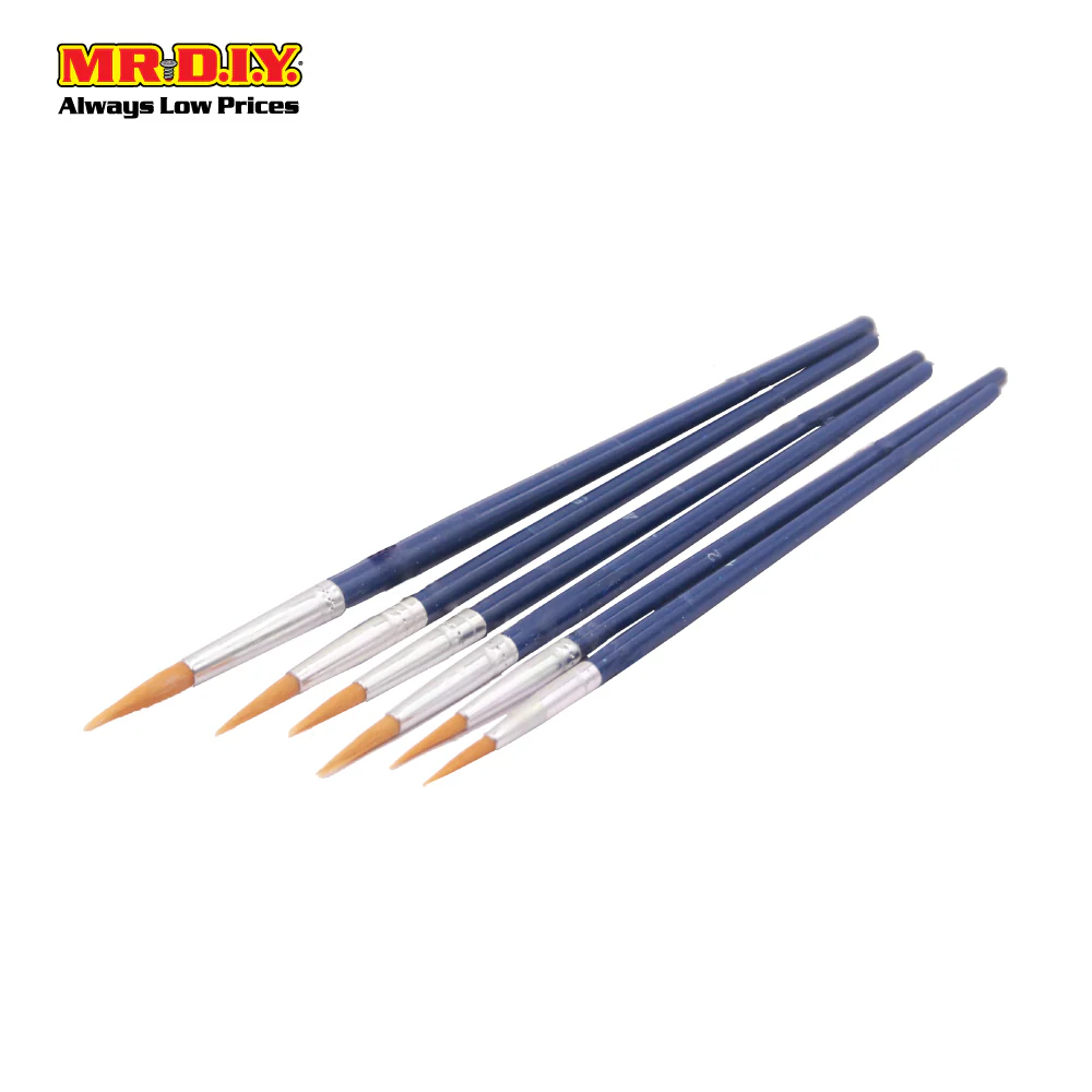 (MR.DIY) Best Pen Water Color Brush (6Pcs) - Image 3