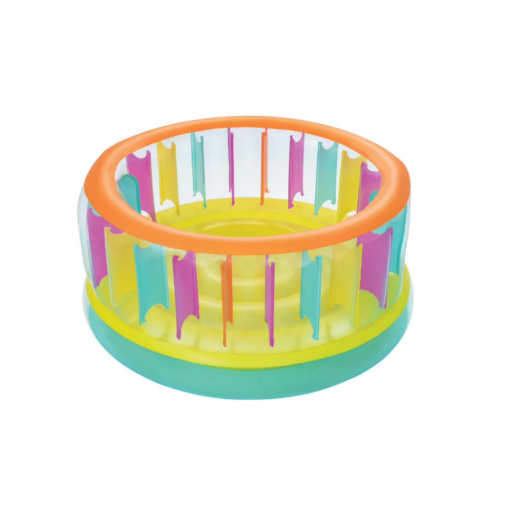 BESTWAY Inflatable Kids Round Bouncejam Bouncer (1.80m x 86cm) - Image 6