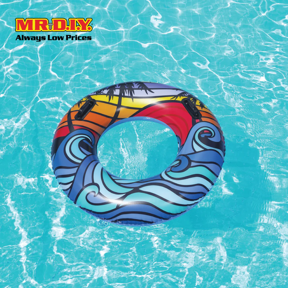 BESTWAY Coastal Castaway Inflatable Swim Tube Seaside Design (91cm) - Image 3