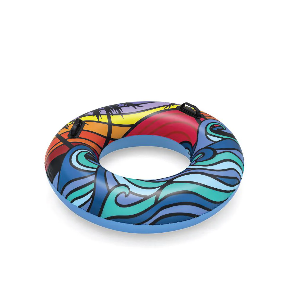 BESTWAY Coastal Castaway Inflatable Swim Tube Seaside Design (91cm) - Image 4