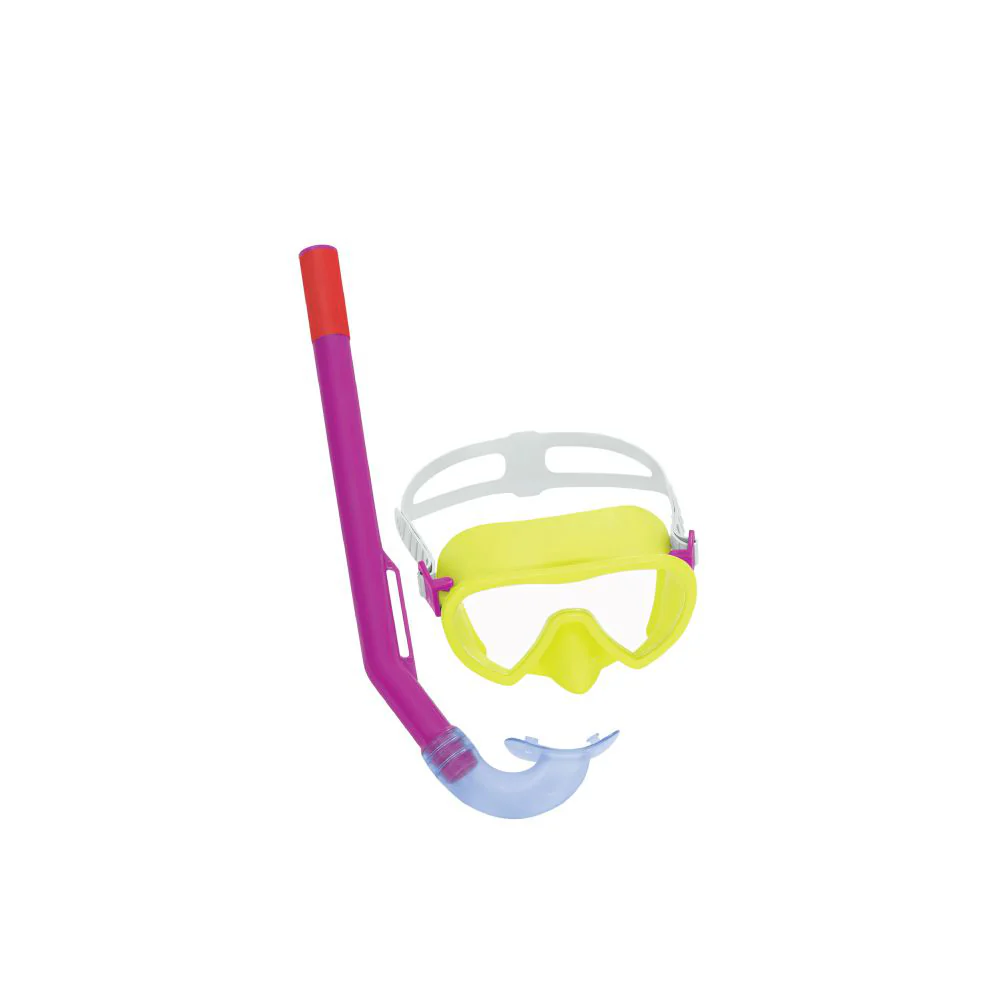 BESTWAY Crusader Essential Adjustable Impact Resistant UV Protective Child Snorkel Mask - Image 4