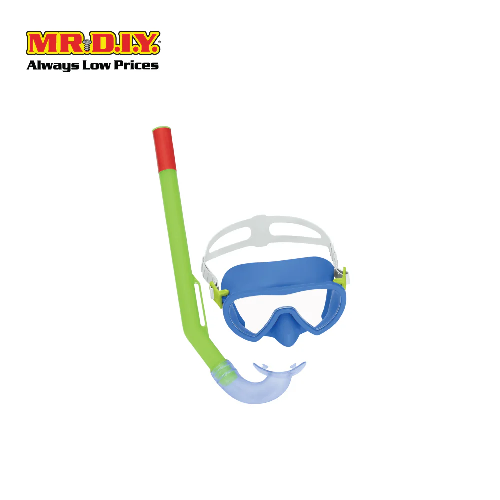 BESTWAY Crusader Essential Adjustable Impact Resistant UV Protective Child Snorkel Mask - Image 5