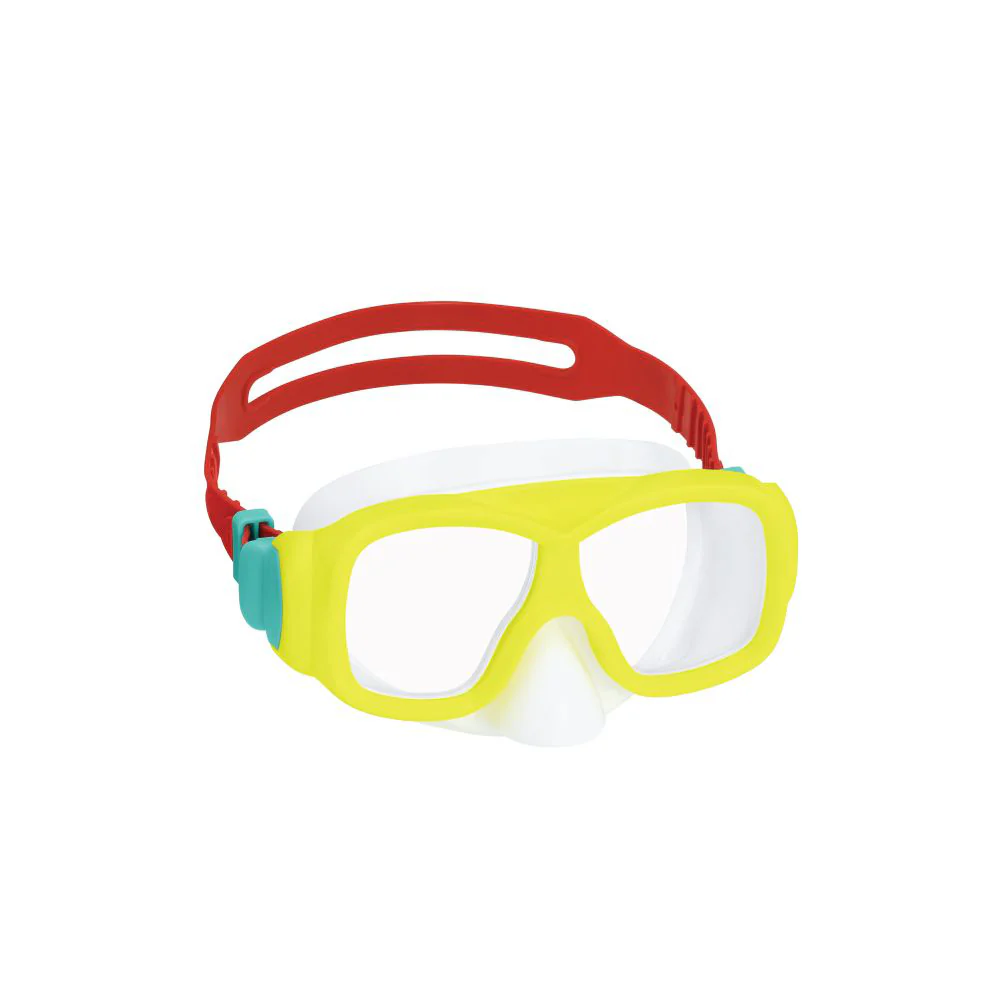 BESTWAY Explora Essential Adjustable Large Frame UV Protective Impact Resistant Youth Swimming Mask - Image 4