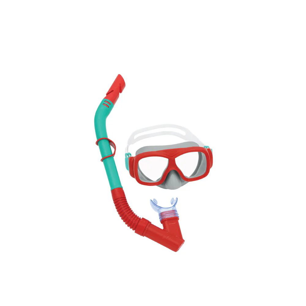 BESTWAY Explora Youth Adjustable Impact Resistant UV Protective Snorkel Mask - Image 4
