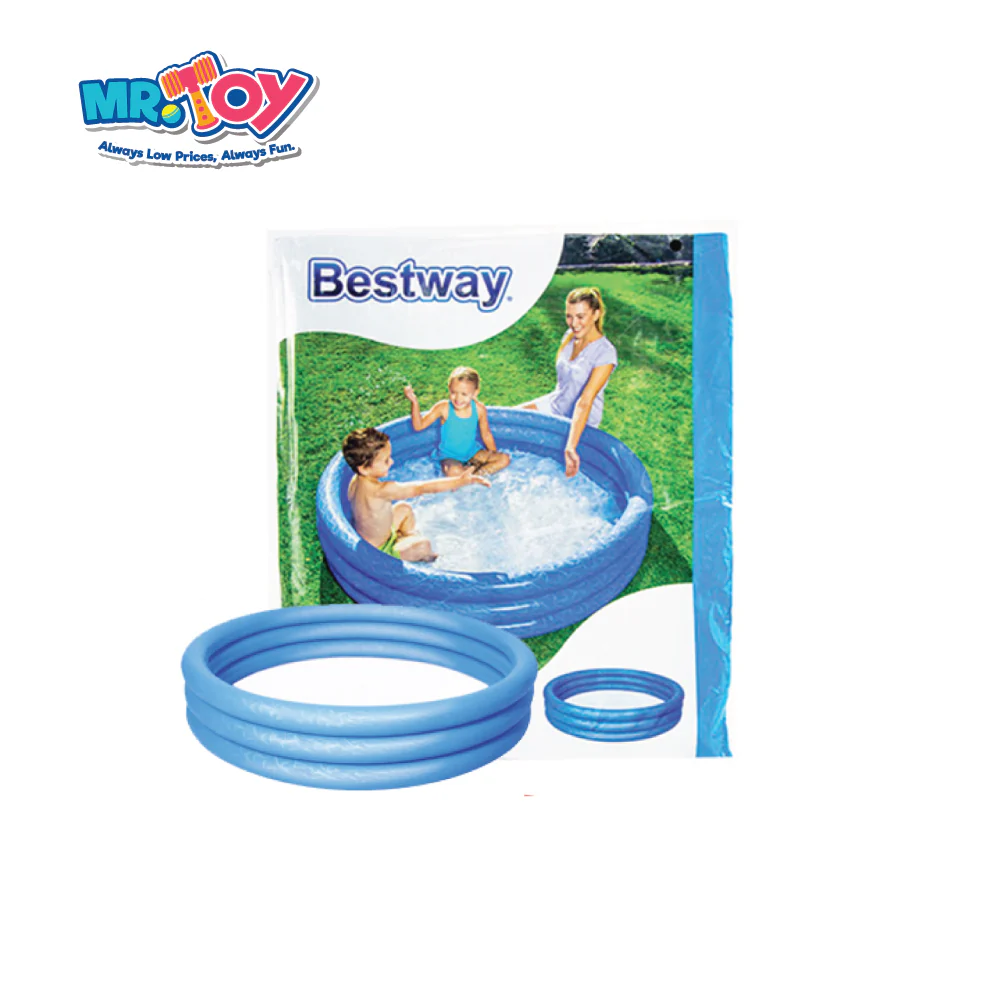 BESTWAY Metallic 2-Ring Inflatable Pool (1.52m X 30cm) - Image 2