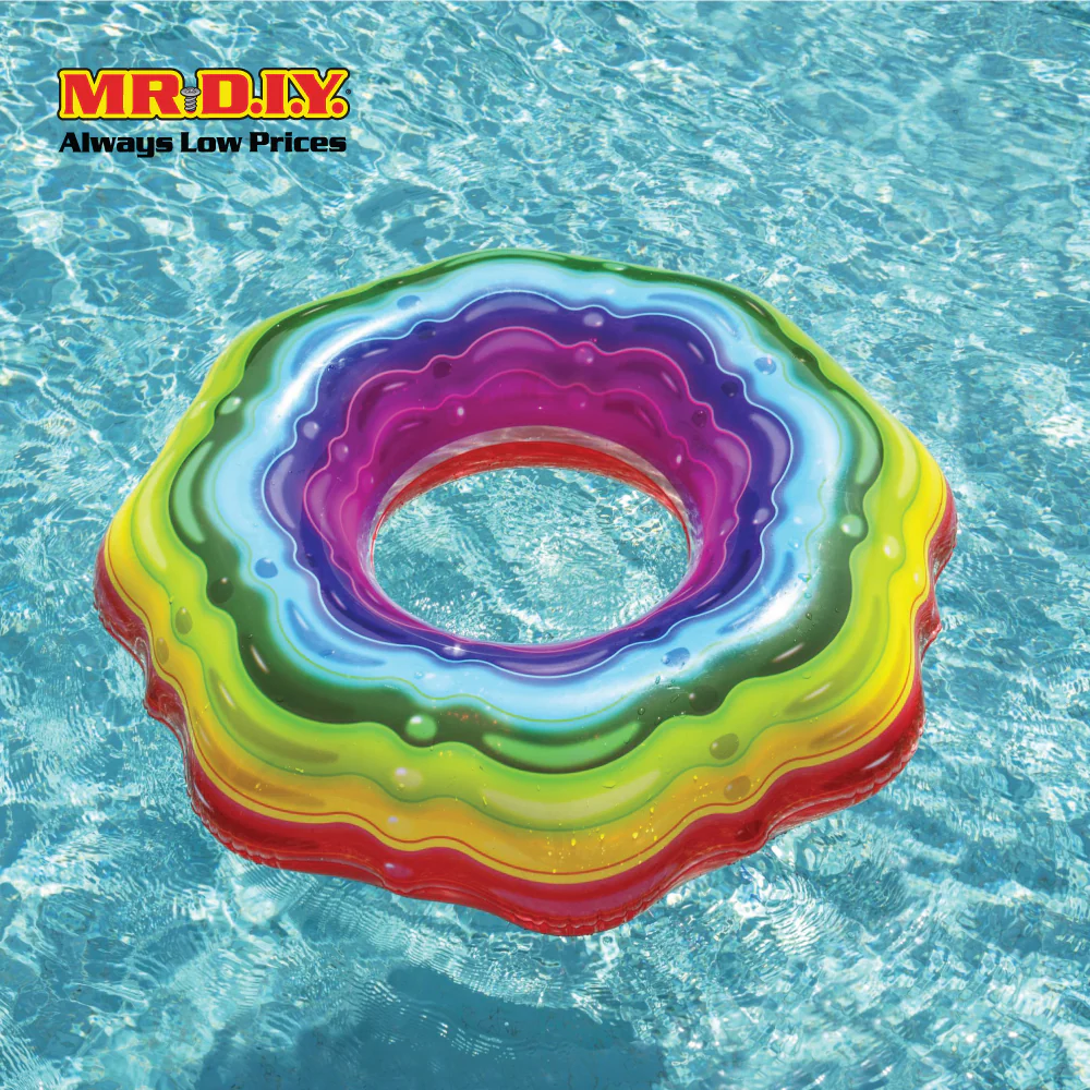 BESTWAY Rainbow Ribbon Inflatable Tube (1.15m) - Image 3