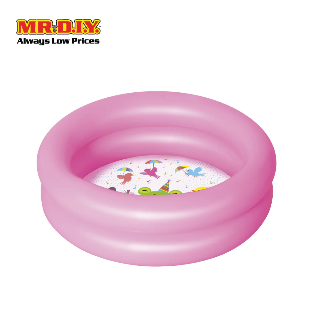 BESTWAY Round Inflatable 2-Ring Kiddie Pool (61cm x 61cm x 15cm) - Image 4