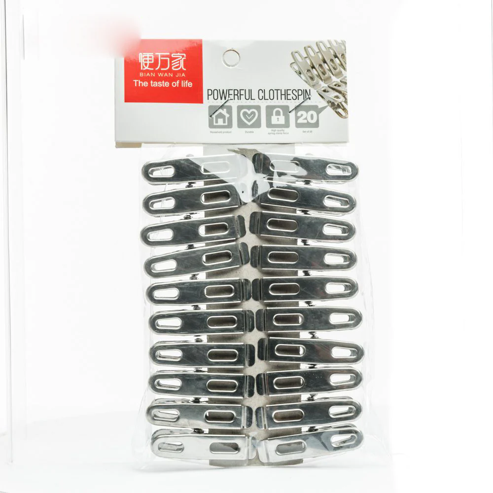 Metal Clothes Pegs (20pc) - Image 4