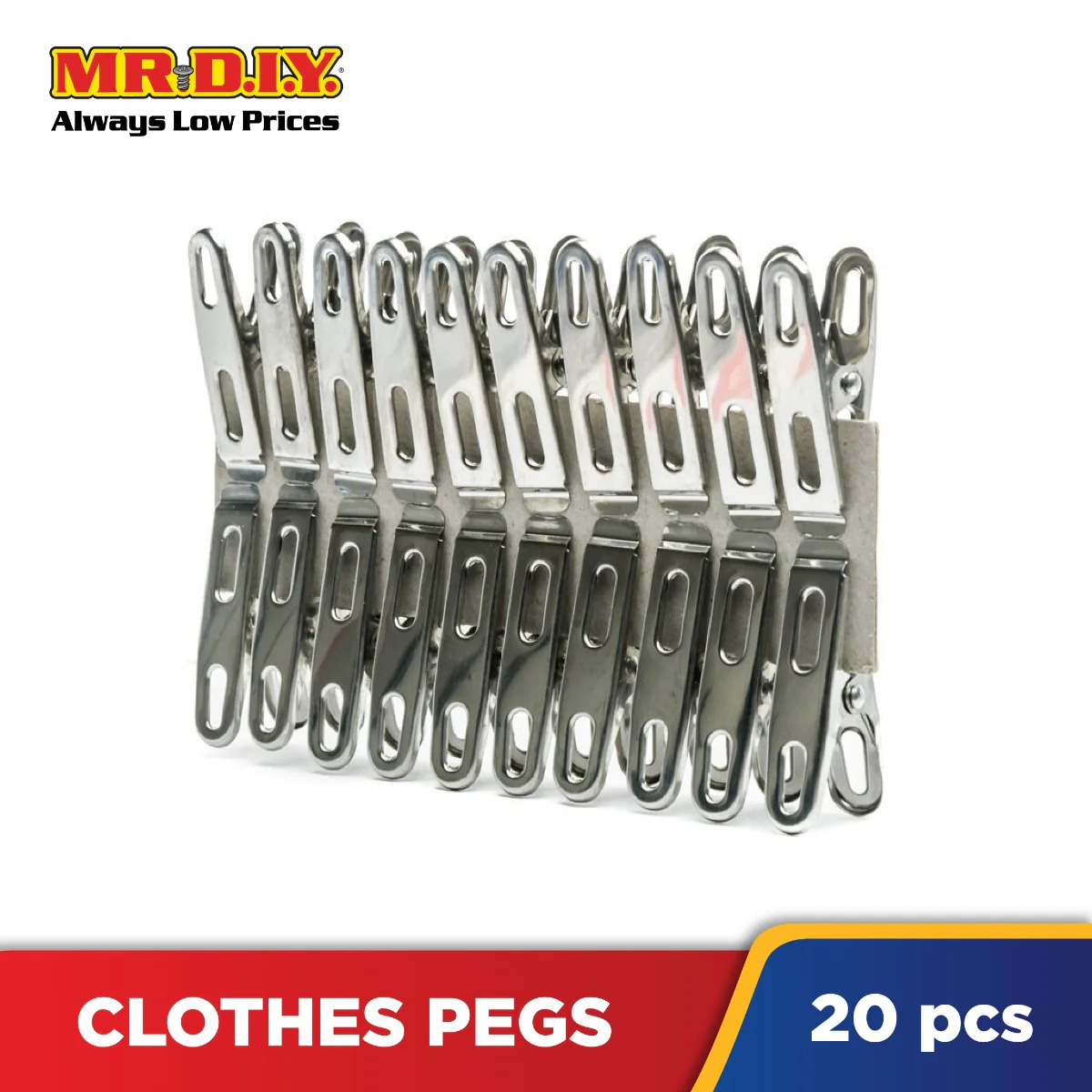 Metal Clothes Pegs (20pc) - Image 5