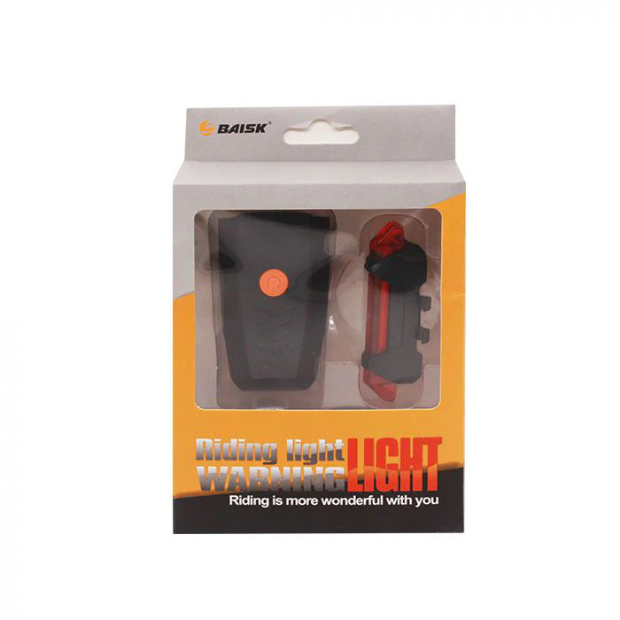 BAISK USB Rechargable Bicycle Front Back Head Light Set - BSK-2304 - Image 4