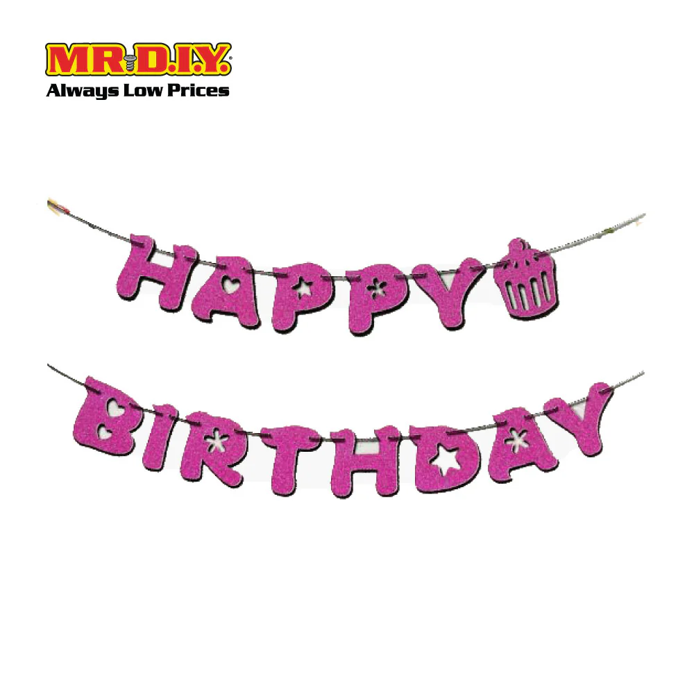 Birthday Party Hanging Flag (3m) - Image 4