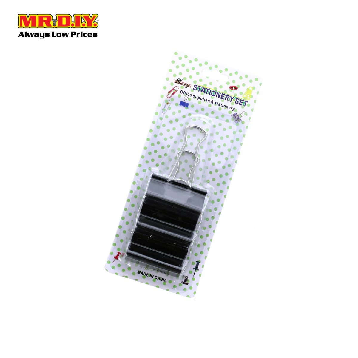 Black Paper Clip (3pcs) - Image 2