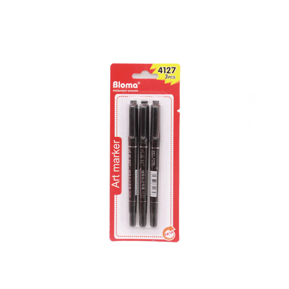 (MR.DIY) Bloma Permanent Marker (3pcs) - Image 2