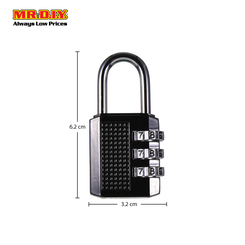 BLOSSOM Combination Padlock 32.1mm - Image 4