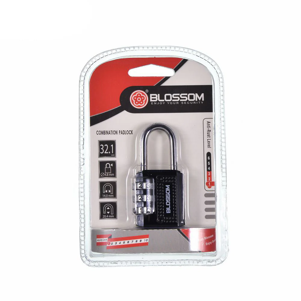 BLOSSOM Combination Padlock 32.1mm - Image 5